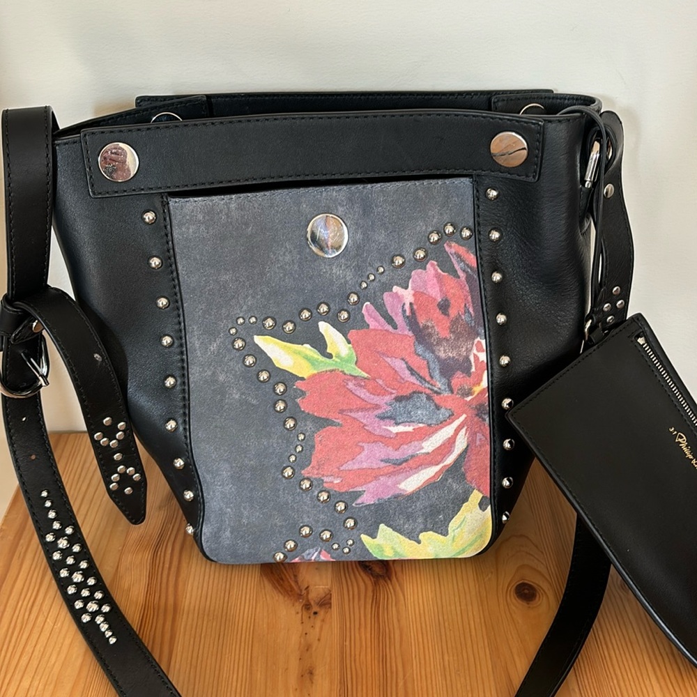 Phillip Lim studded floral bag